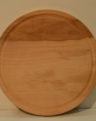 Tagliere in legno rotondo
