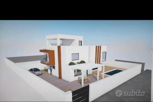 Villa a villaggio Mosè indipendente