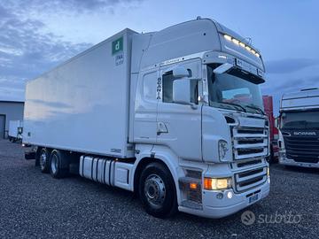 Scania R420 Cella frigo 8.20 e sponda 2005 DISCO