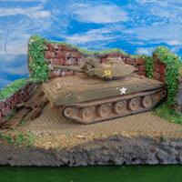 Diorama  carro Americano