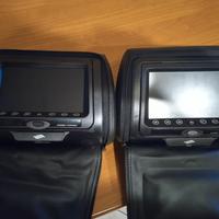 poggiatesta con schermo 