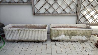 fioriere in cemento da esterno