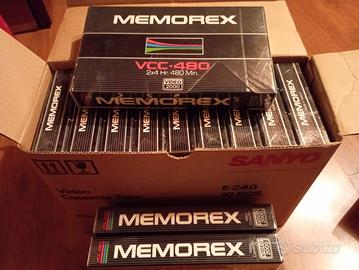 Cassette vergini video 2000 Memorex x46