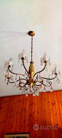 Lampadario vintage anni 70