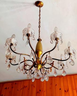 Lampadario vintage anni 70
