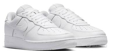 NIKE AIR FORCE PREMIUM WHITE ORIGINALI