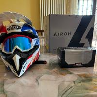 Casco motocross Airoh wrap