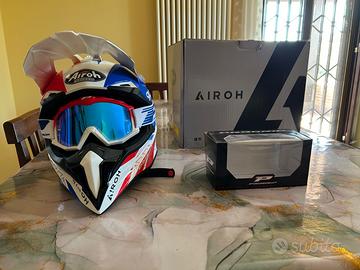 Casco motocross Airoh wrap