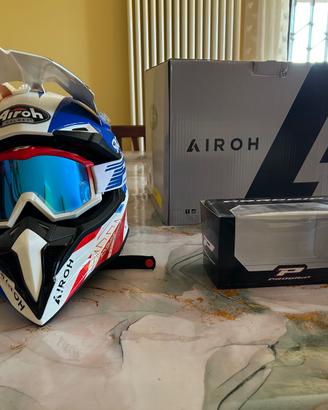 Casco motocross Airoh wrap