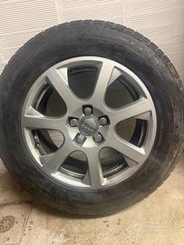 Cerchi con gomme invernali al 70% audi