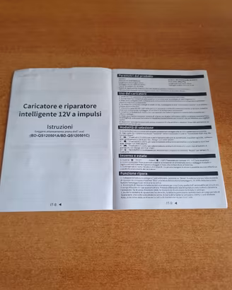Caricabatterie intelligente per Auto e Moto
