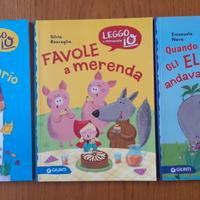3 LIBRI --Io leggo in minuscolo-- Giunti editore