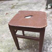 Sgabello vintage fine '800