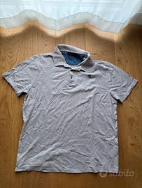 Polo Trussardi Jeans grigio chiaro