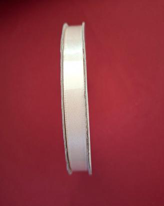 Nastro doppio raso mm.3x50mt colore panna 