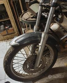 Forcella e ruota 18 con freno a disco