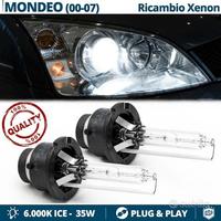 Lampadine Ricambio XENON D2S 6000k FORD MONDEO 3