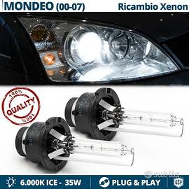 Lampadine Ricambio XENON D2S 6000k FORD MONDEO 3