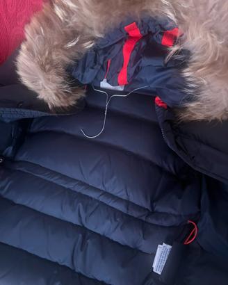 Moncler uomo M con pelliccia