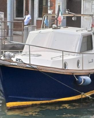 Gozzo Ligure  Sciallino 25 barca in VTR - 1990