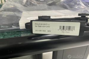 Kit tappetini gomma Anteriori originali WV POLO