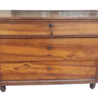 Cassettone Carlo X Emiliano in noce