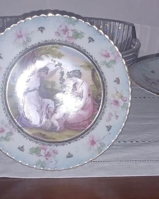 SET 6 PIATTINI /ALZATINA ANNI 30 ANGELICA KAUFFMAN