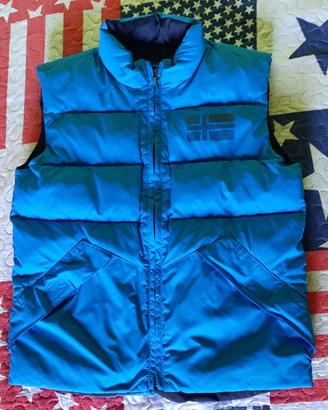Gilet Piumino Bambino Napapirji Double face  130cm