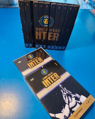 Box 11 DVD La Grande Storia dell'Inter completo