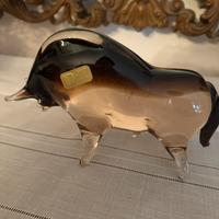 Toro vetro Murano Nason