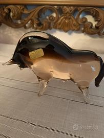 Toro vetro Murano Nason