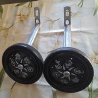 Coppia di ruotine per bici bimbi