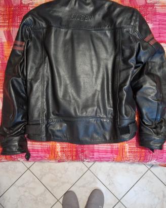 Giubbotto moto pelle Biesse taglia L