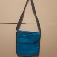 Borsa tracolla azzurra IFAC