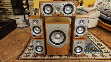 Diffusori Home Theater 5+1 INFINITY Primus HCS