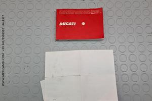 LIBRETTO USO DUCATI 848 2007 2013 2011