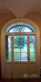 PORTA LIBERTY INIZIO 1900 Artigianale Legno Tenero