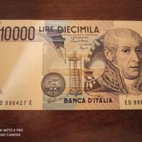 vecchie 10.000 lire fior di conio