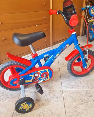 Bicicletta 12" spiderman