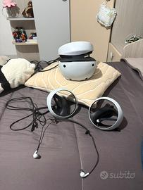 Playstatio VR2 (joistick-cuffiette-fili compresi)