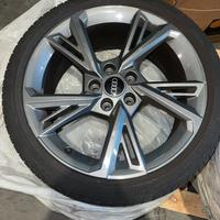 Cerchioni originali Audi A3 8y neri diamantati