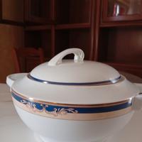 zuppiera con coperchio da portata IN PORCELLANA 