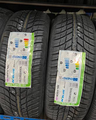 Gomme nuove 4 stagioni 195 55 16