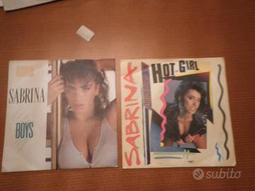 SABRINA Boys + Hot girl 2 x 7" 45 rpm