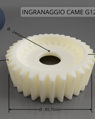 Ingranaggio CAME G12000 Compatibile Stampato 3D