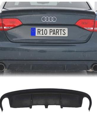 DIFFUSORE PER AUDI A4 B8 07-11 LOOK RS O---O