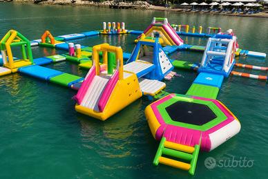 Parco Giochi Acquatico Galleggiante per Spiagge