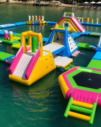 Parco Giochi Acquatico Galleggiante per Spiagge