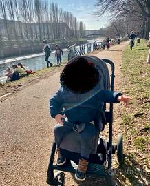 Passeggino fronte mamma/strada cybex