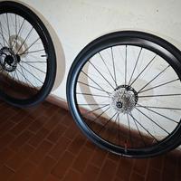 Ruote Carb Miche Wilier NDR 38 tubless complete